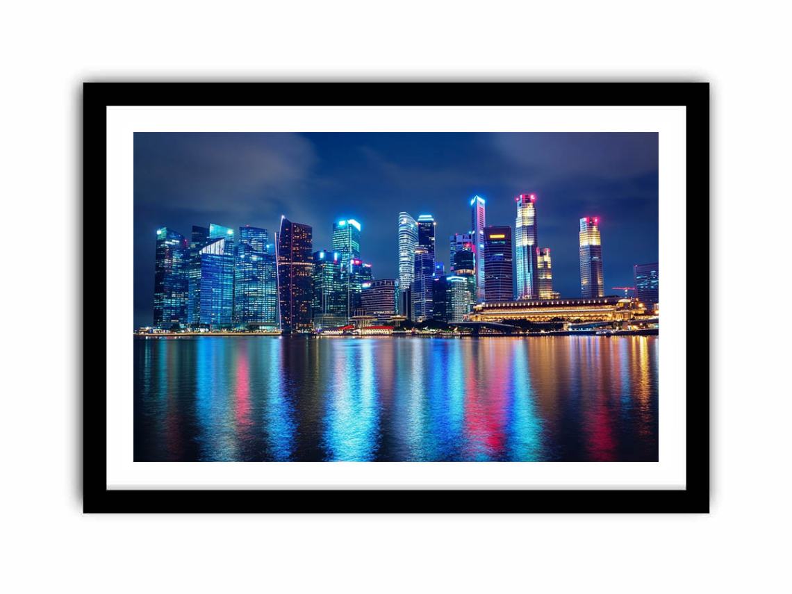 Singapore Whispers  Art Print