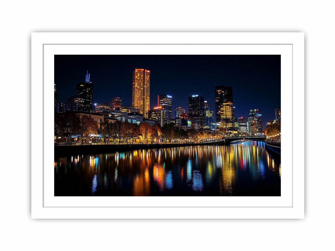 Melbourne Streched canvas