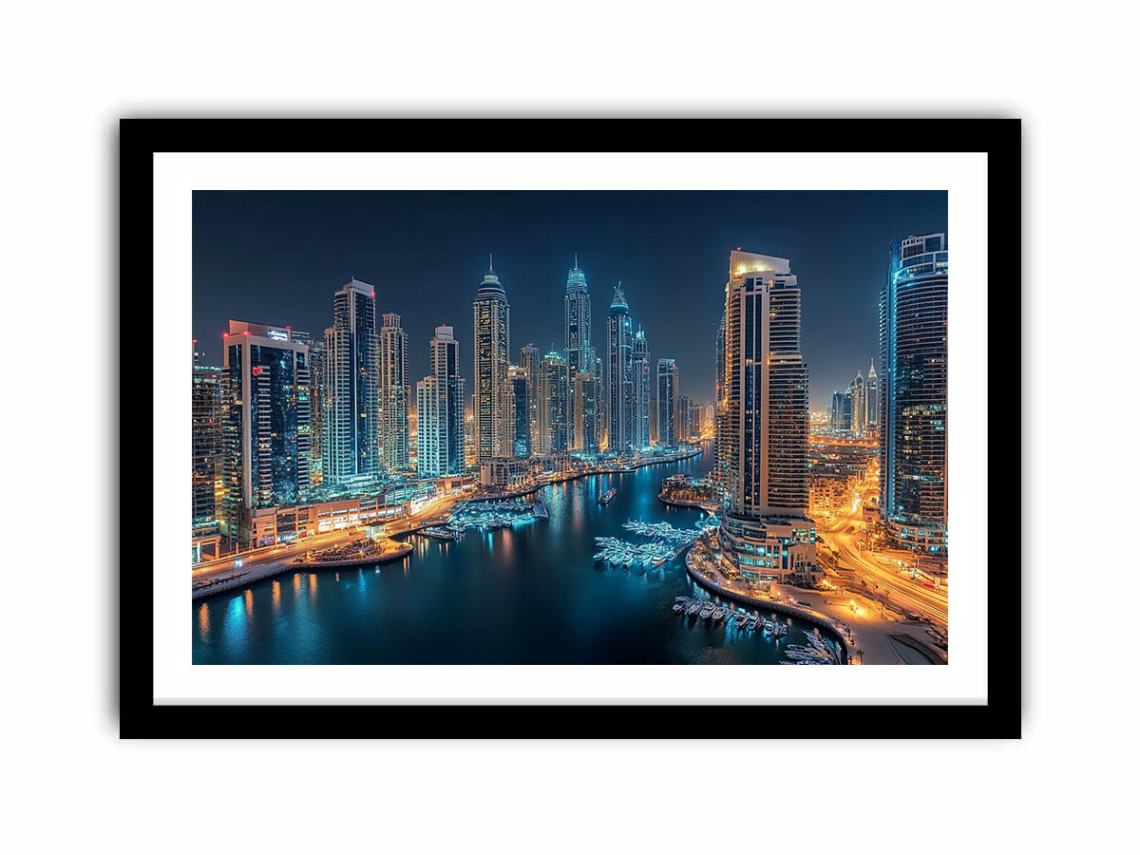 Dubai Dreamscape  Art Print