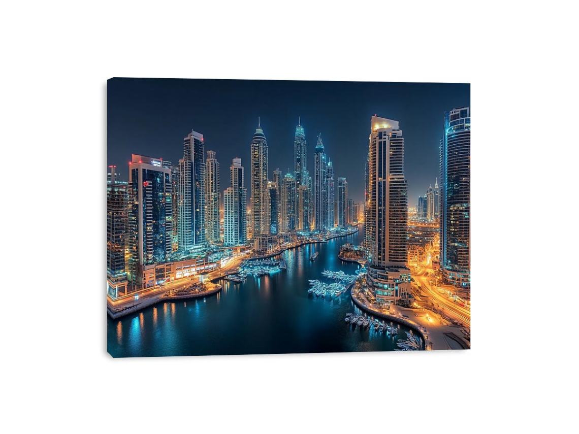 Dubai Dreamscape Canvas Print