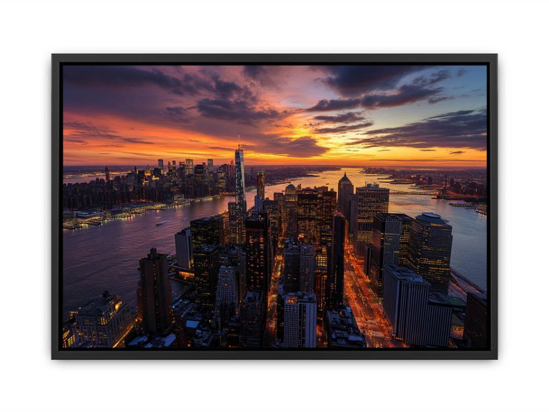 Lower Manhattan  Painting