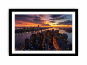 Lower Manhattan  Art Print