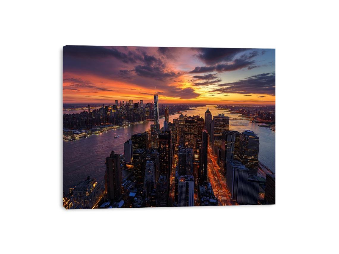 Lower Manhattan Canvas Print