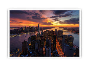 Lower Manhattan Framed Print
