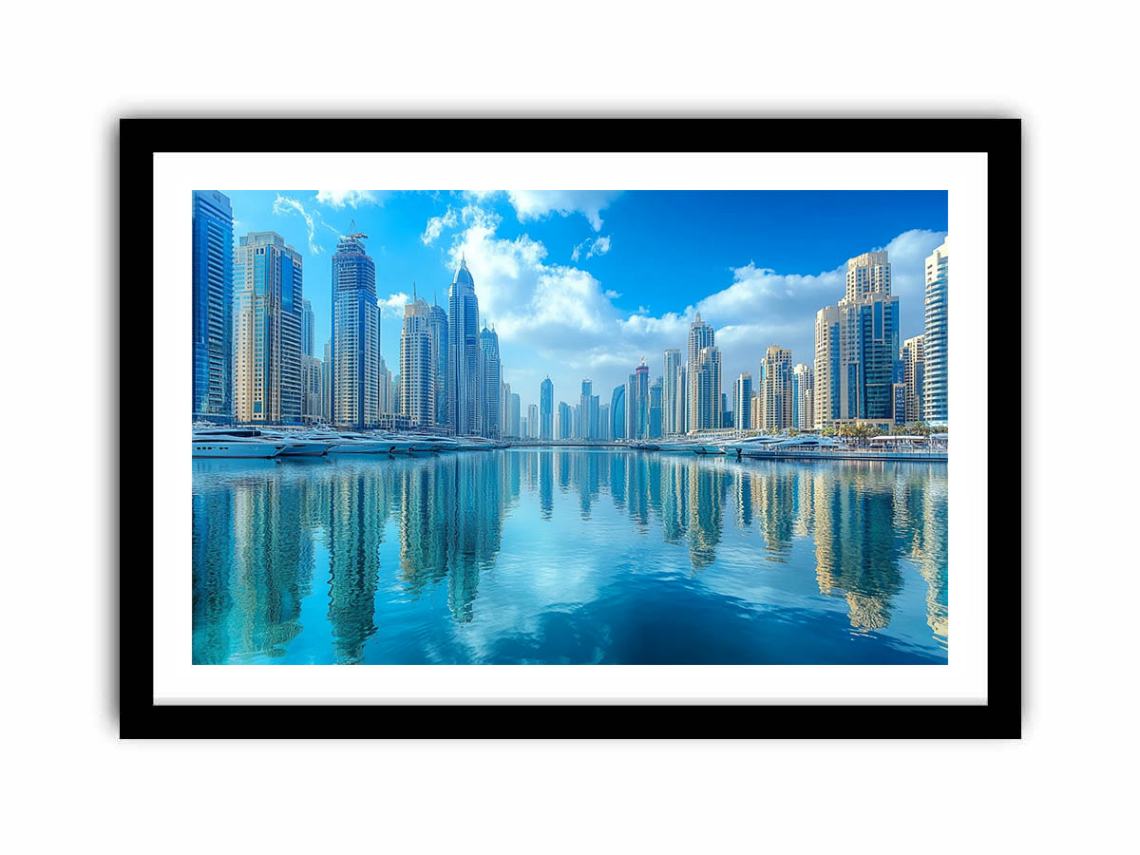 Dubai Reverie  Art Print