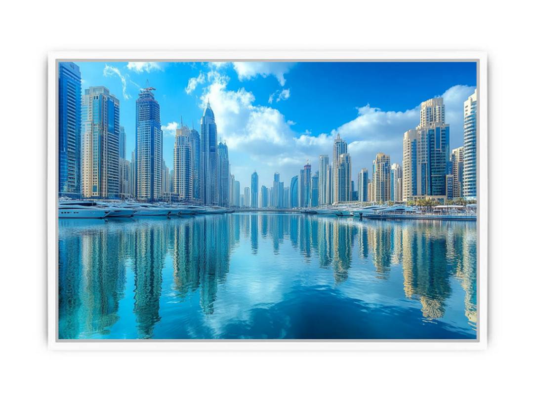 Dubai Reverie Framed Print