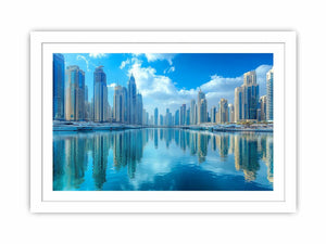 Dubai Reverie Streched canvas