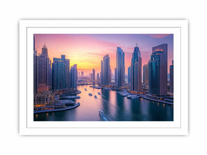Dubai Mirage Streched canvas