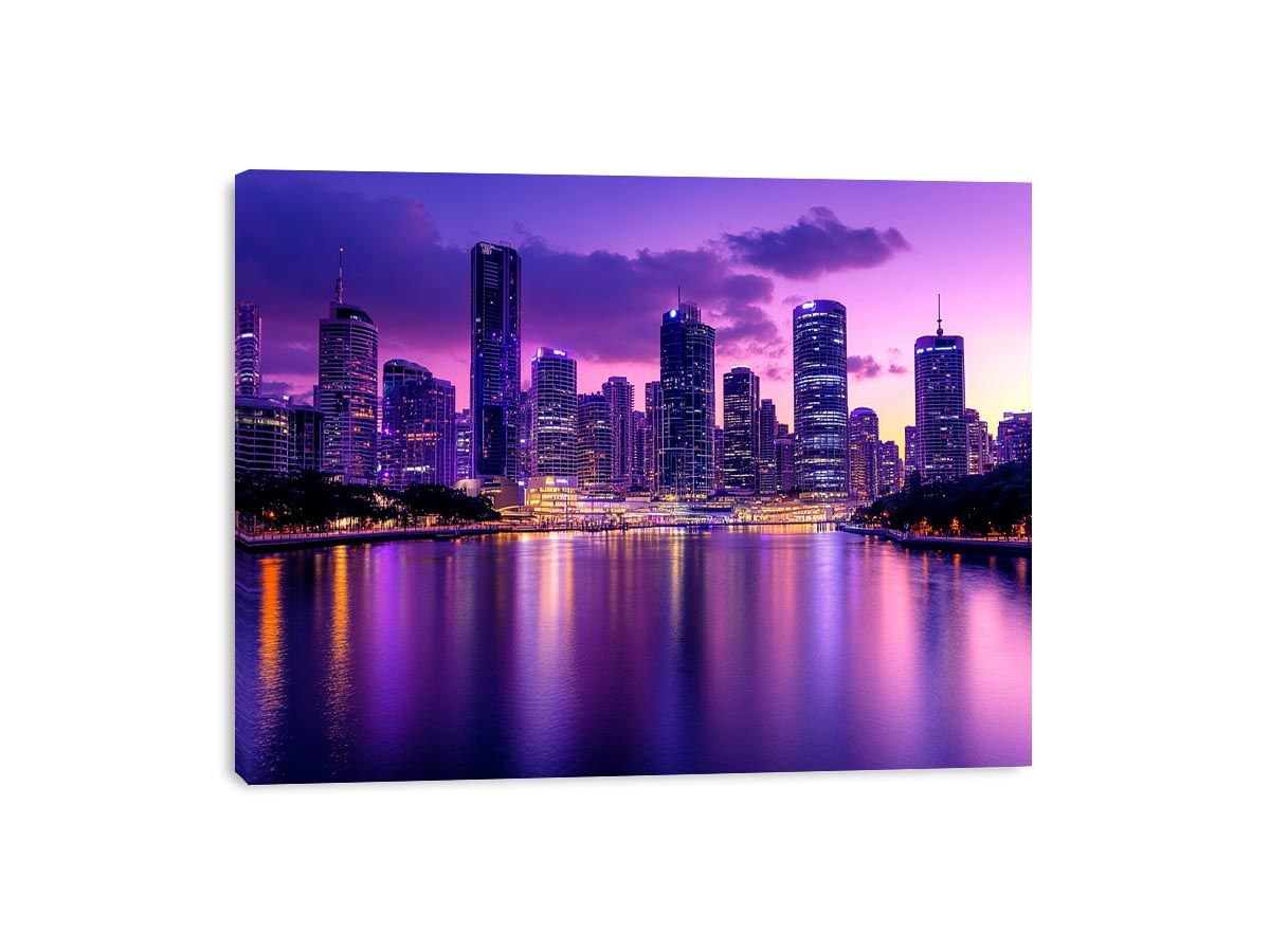 Brisbane Serenade Canvas Print