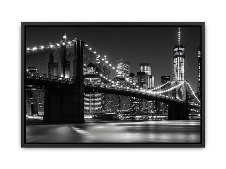 New York Black & white   Painting