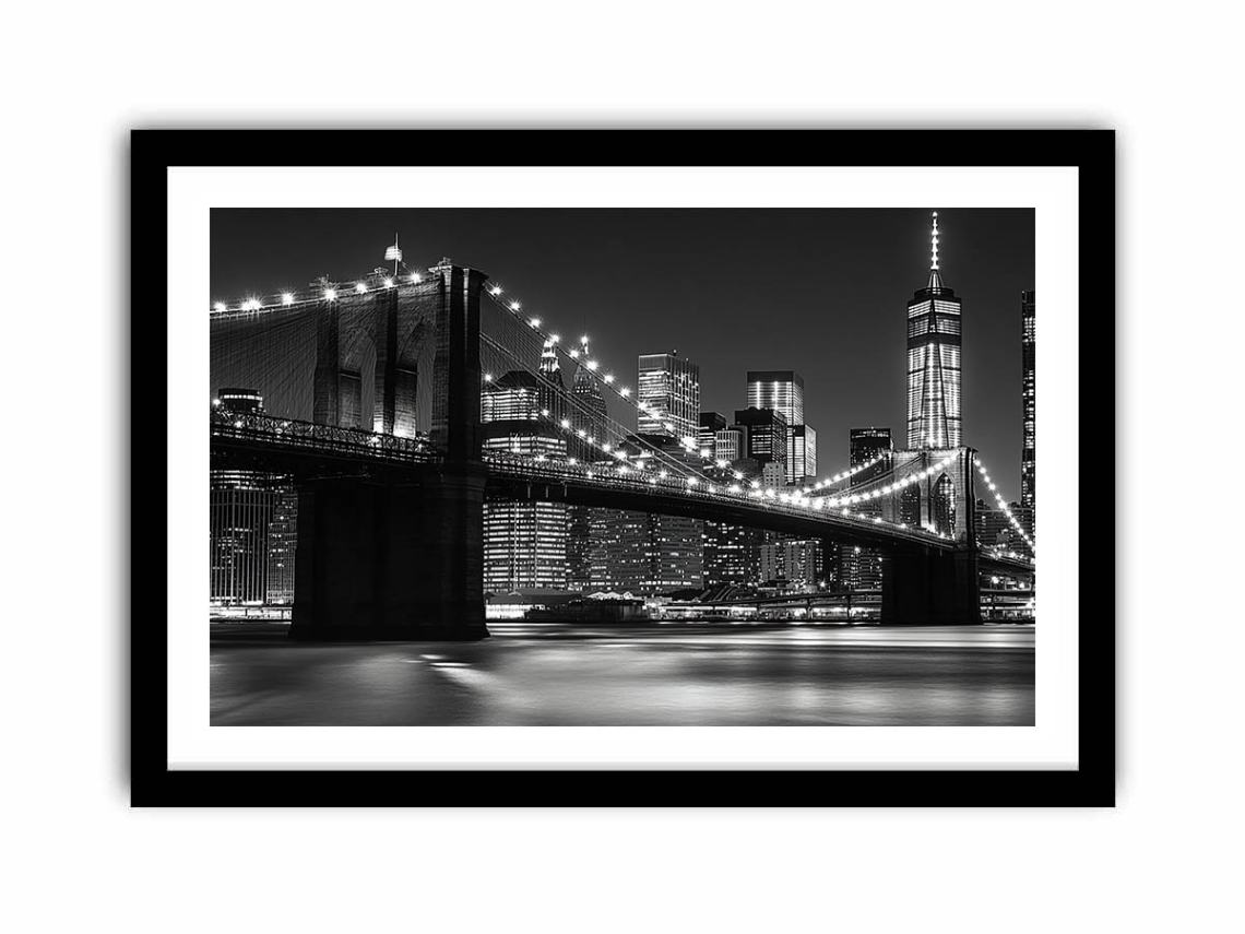 New York Black & white   Art Print
