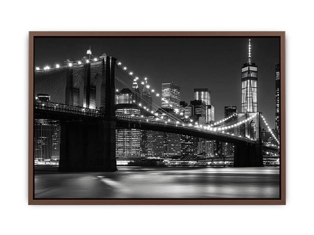 New York Black & white   Poster