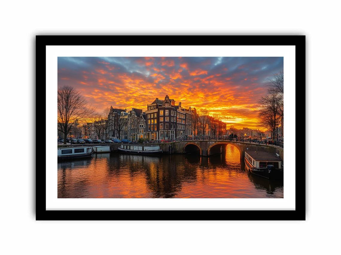 Amsterdam Sunrise  Art Print