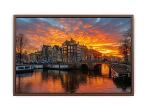Amsterdam Sunrise  Poster