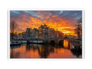 Amsterdam Sunrise Framed Print