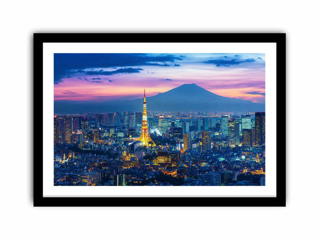 Tokyo Skyline  Art Print