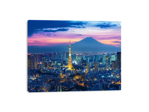 Tokyo Skyline Canvas Print