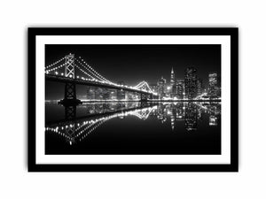San Francisco Monochrome   Art Print