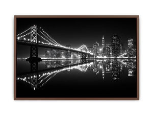 San Francisco Monochrome   Poster