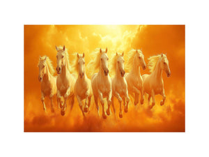 seven Horses Painting