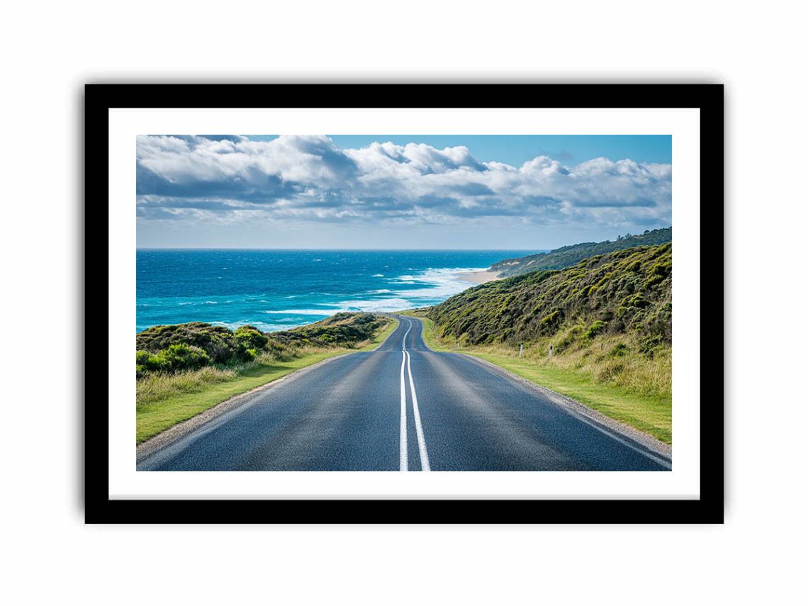 The Scenic Route  Art Print