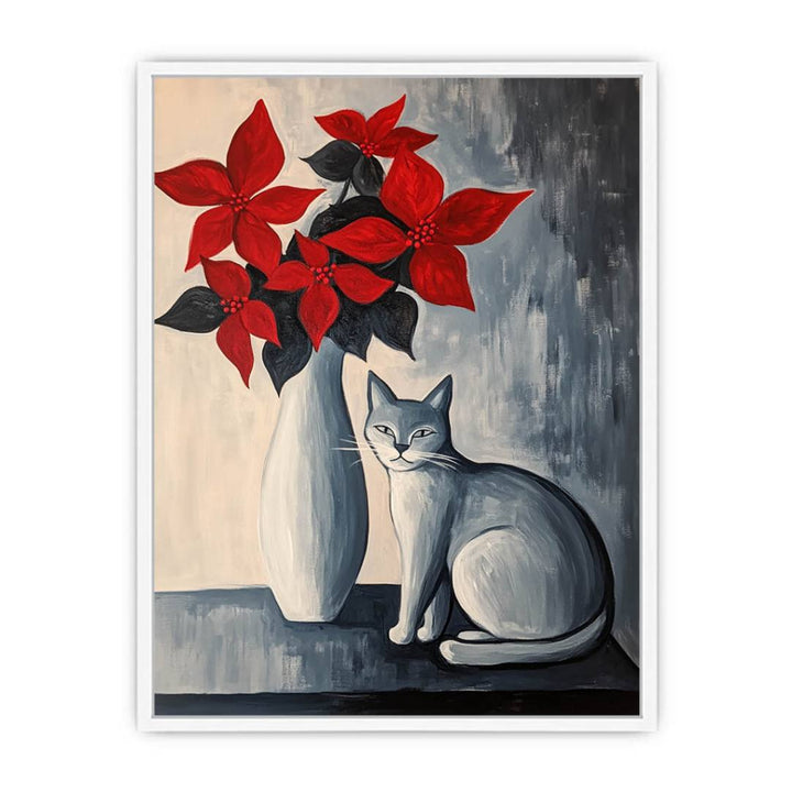 Cubist Muse Framed Print