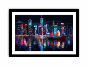 Iconic Skyline   Art Print