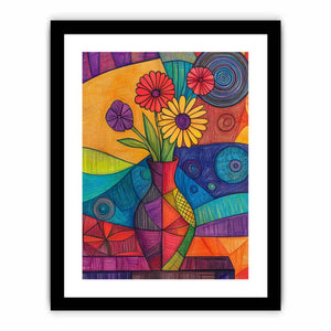 Petal Serenade  Art Print