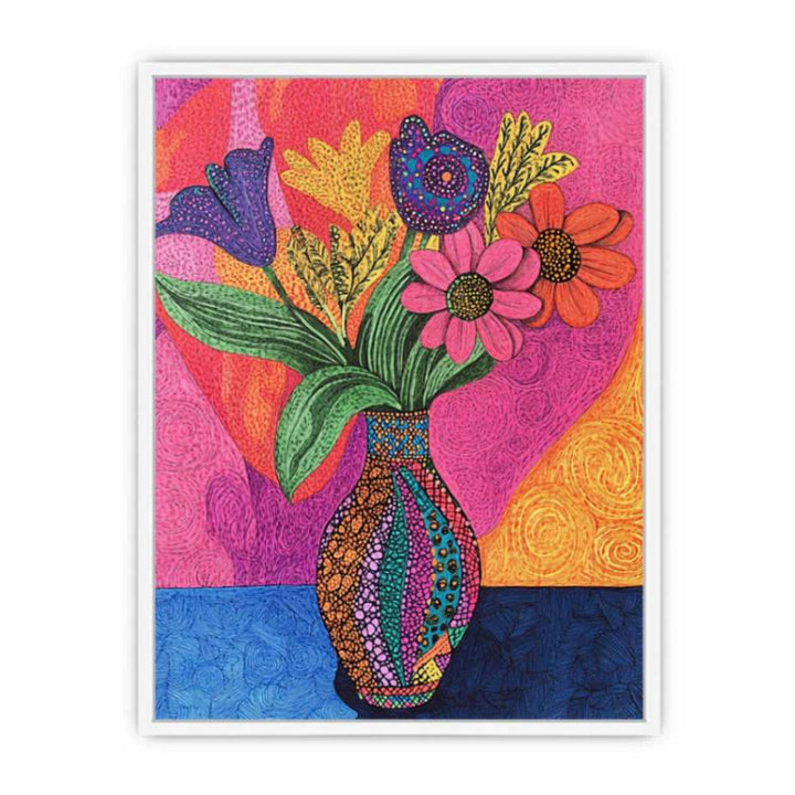Floral Elegance Framed Print