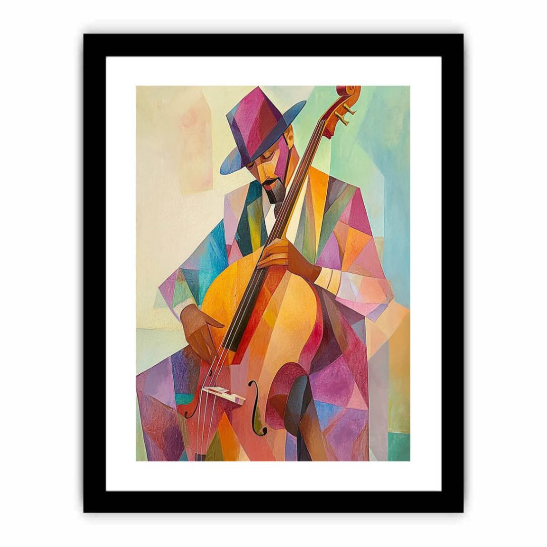 Cubist Serenade  Art Print