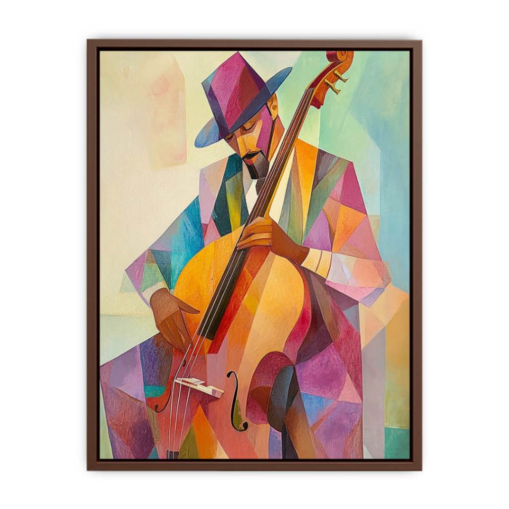 Cubist Serenade  Poster