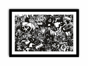 Fragments Of A Story  Art Print