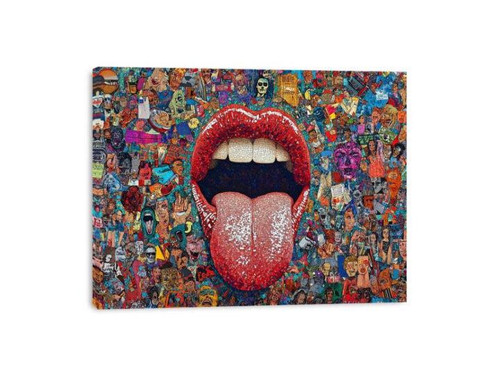 Ink Of The Streets Canvas Print