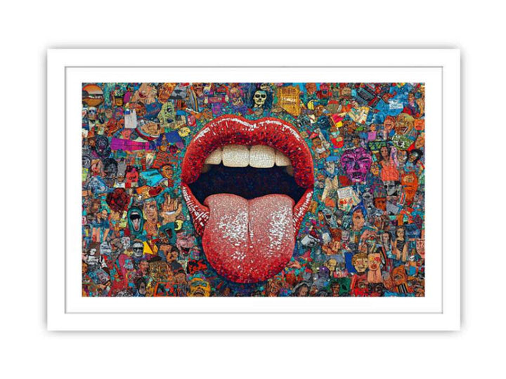 Ink Of The Streets Streched canvas