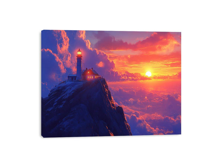Radiant Shores Canvas Print