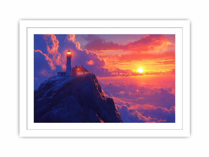 Radiant Shores Streched canvas