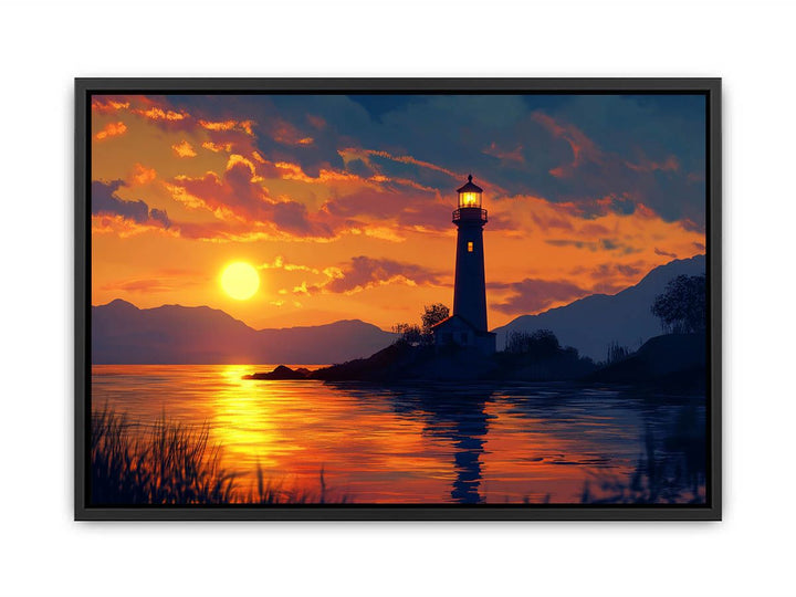 Harbor Glow  Painting