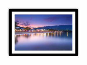 Coastal Town  Art Print