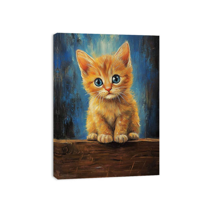 Cute Kitten Canvas Print