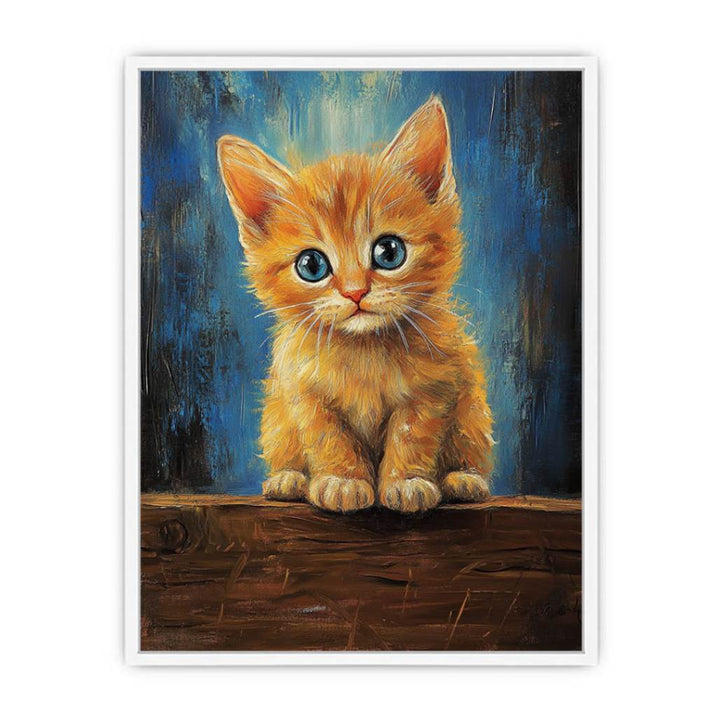 Cute Kitten Framed Print