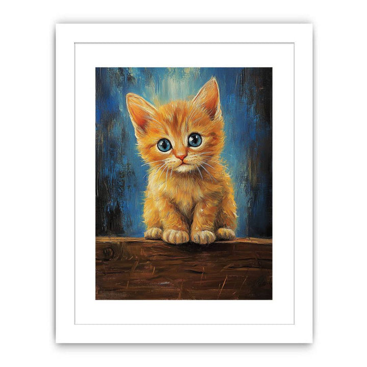 Cute Kitten Streched canvas