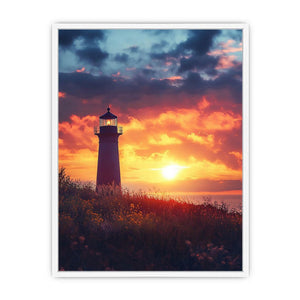 Ocean’s Sentinel Framed Print