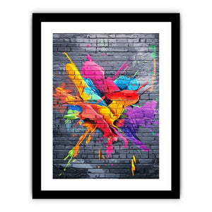 Graffiti Splash  Art Print