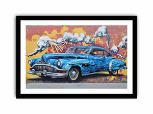 Rebel Ride  Art Print