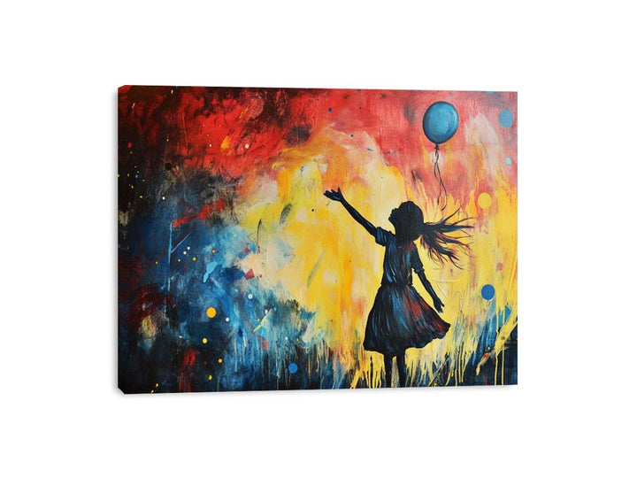 Girl Of The Revolution Canvas Print