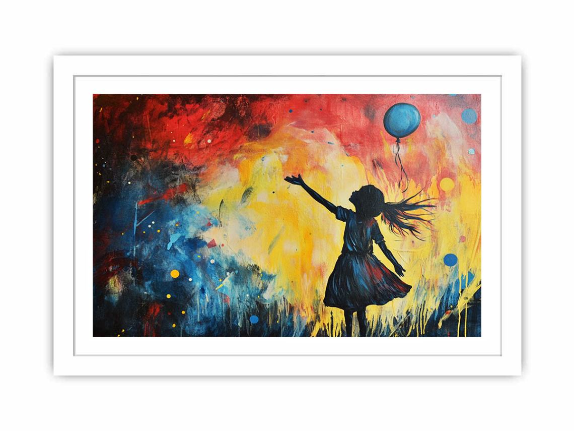 Girl Of The Revolution Streched canvas
