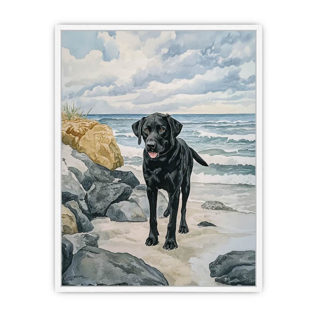 Labroador Framed Print