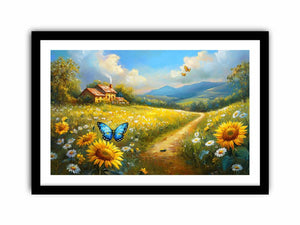 Whispering Wings Of Dawn  Art Print