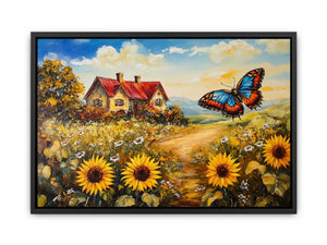 Ethereal Garden Fligh  Painting