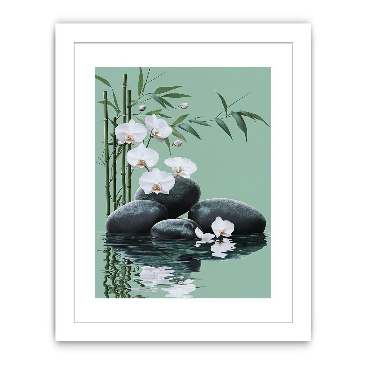 Bamboo Streched canvas